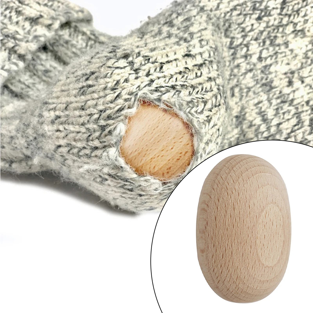 Embroidery Egg - Uova da rammendo in legno per