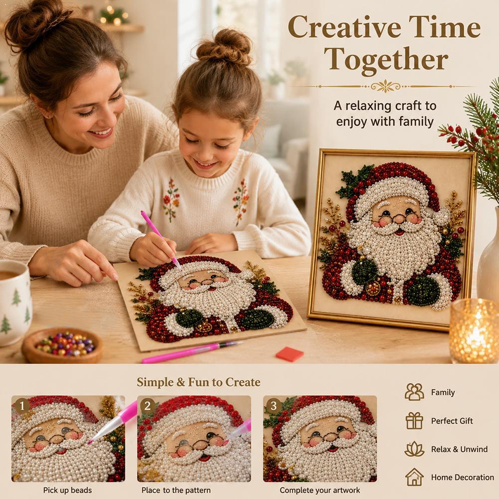 Embroidery Art - Kit Fai-da-Te di Arte con Perle
