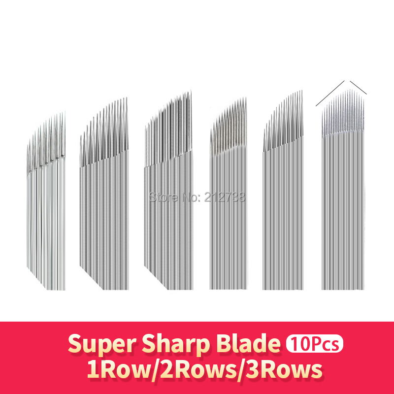Embroidery Eyebrow - Nuovo 10 pz 14/15/16/17/18Pin ago nebbia