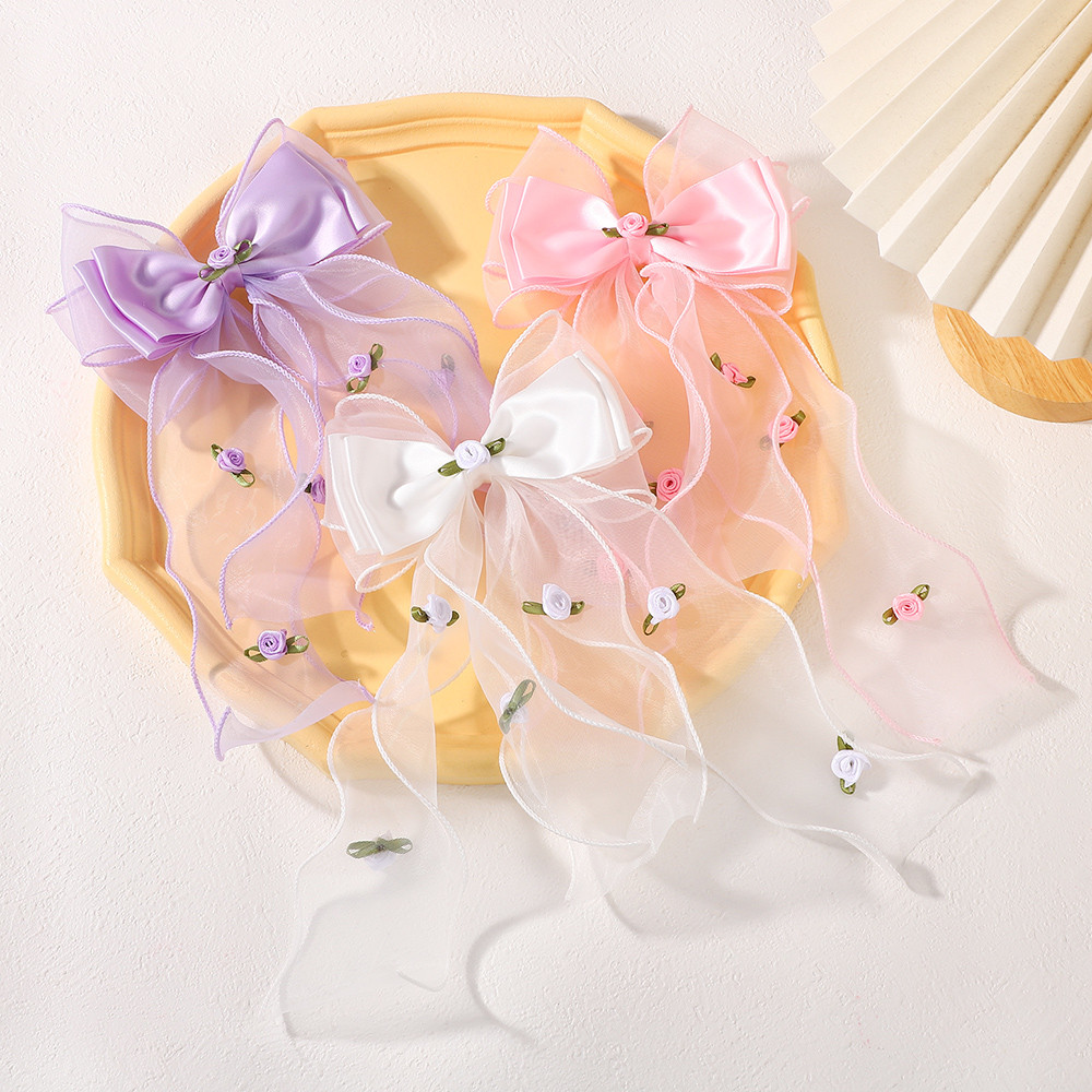 Embroidery Love - 1 Pezzo Grazioso Fermaglio per Capelli