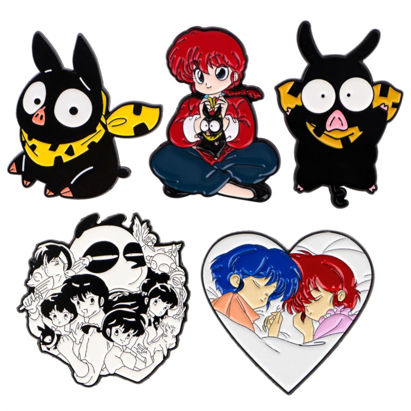 Embroidery Simple - Spille in smalto con personaggi anime