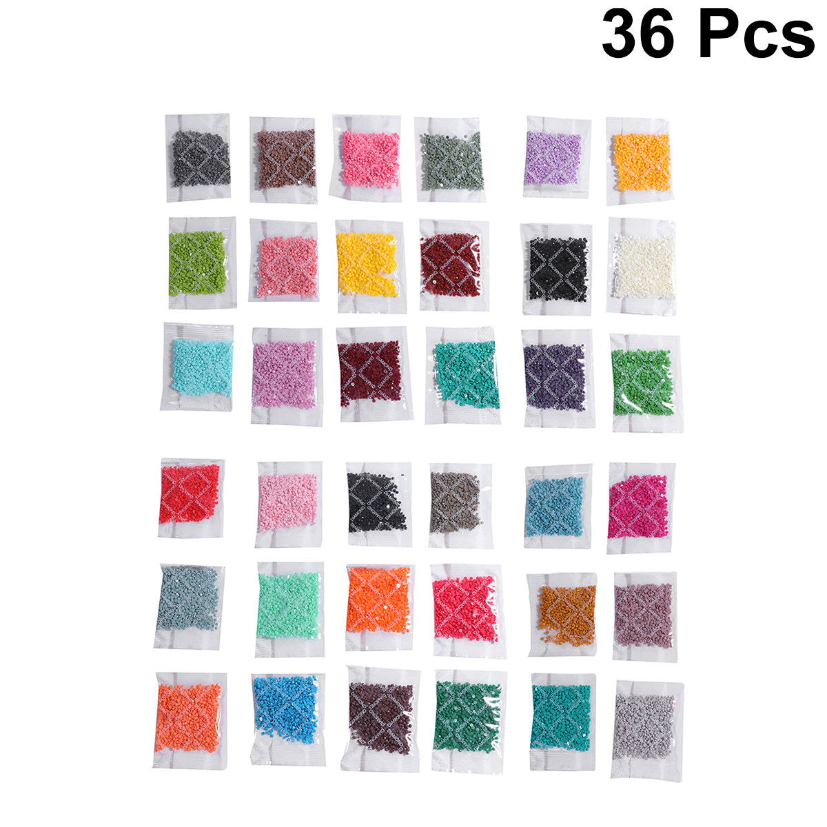 Embroidery Kit Set - Set di 36 strass in resina