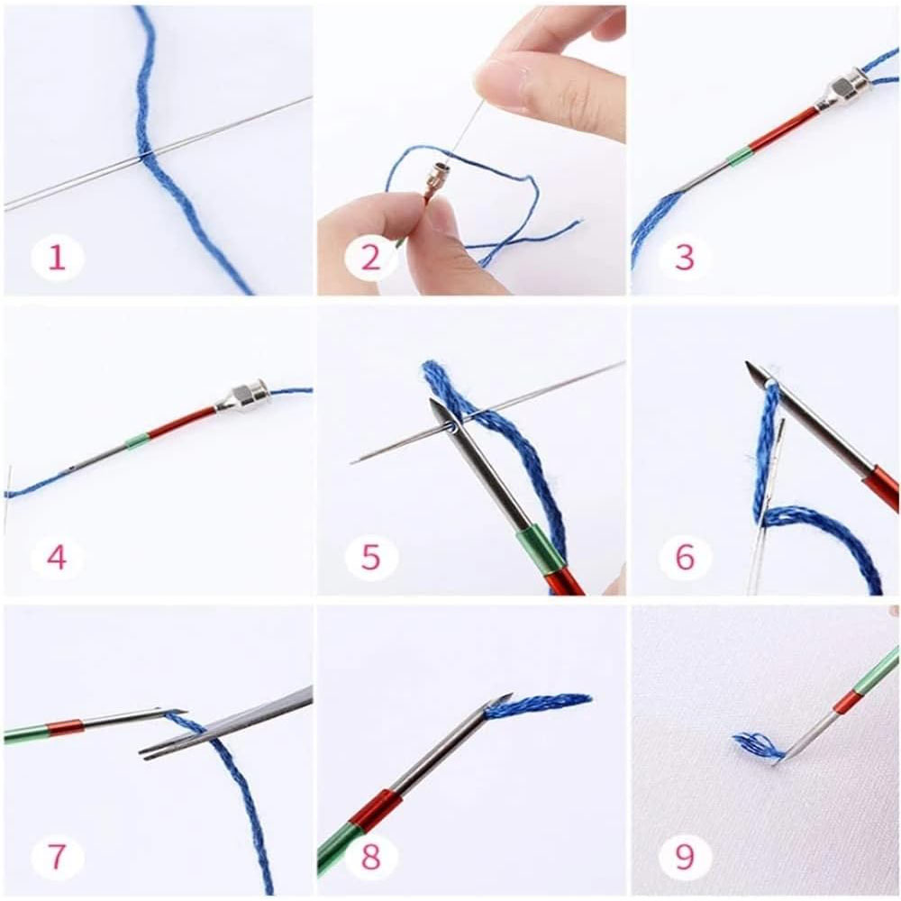1 set kit di strumenti per pun - Punch Needle Handle recensione e prezzo