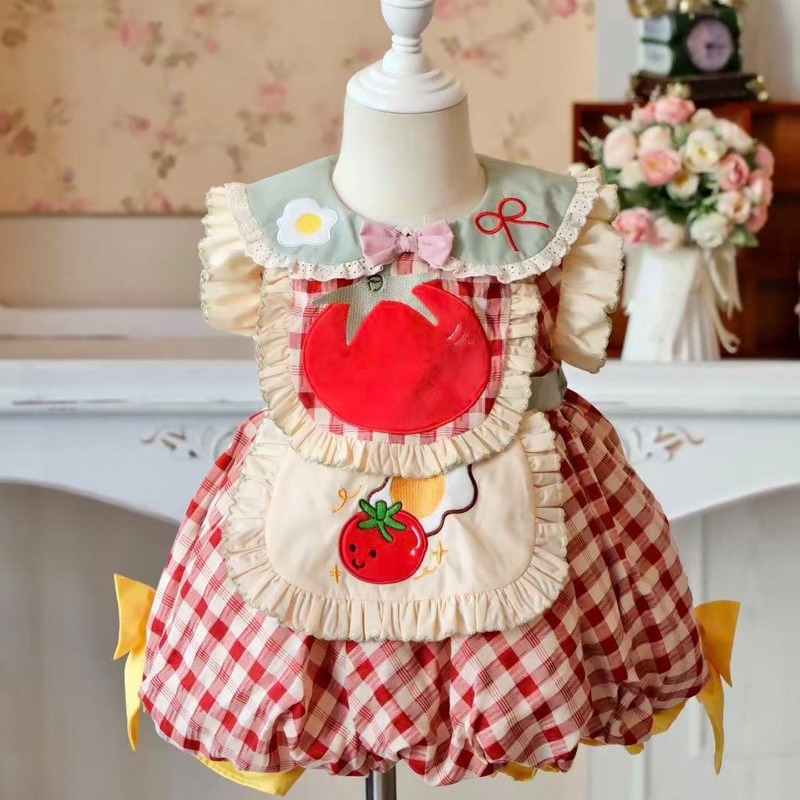 Abito Lolita per Bambine Stile - Embroidery Egg recensione e prezzo