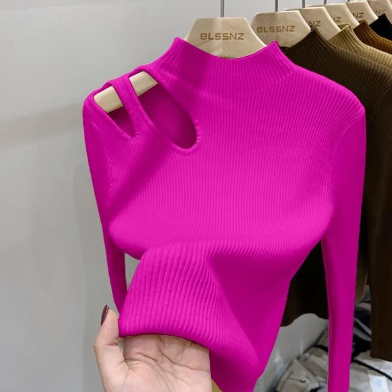 Maglione da donna a collo alto - Embroidery Thread Yarn recensione e prezzo