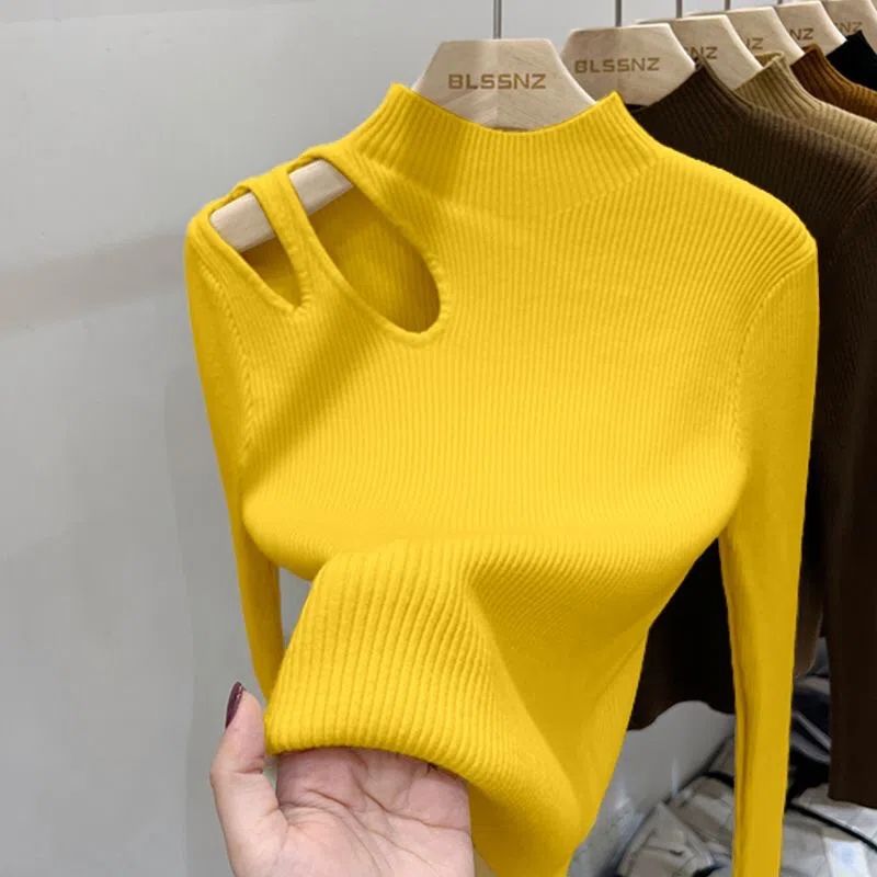 Maglione da donna a collo alto - Embroidery Thread Yarn recensione e prezzo