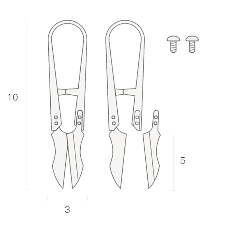 Forbici Piccole in Ottone per  - Embroidery Scissors Small recensione e prezzo