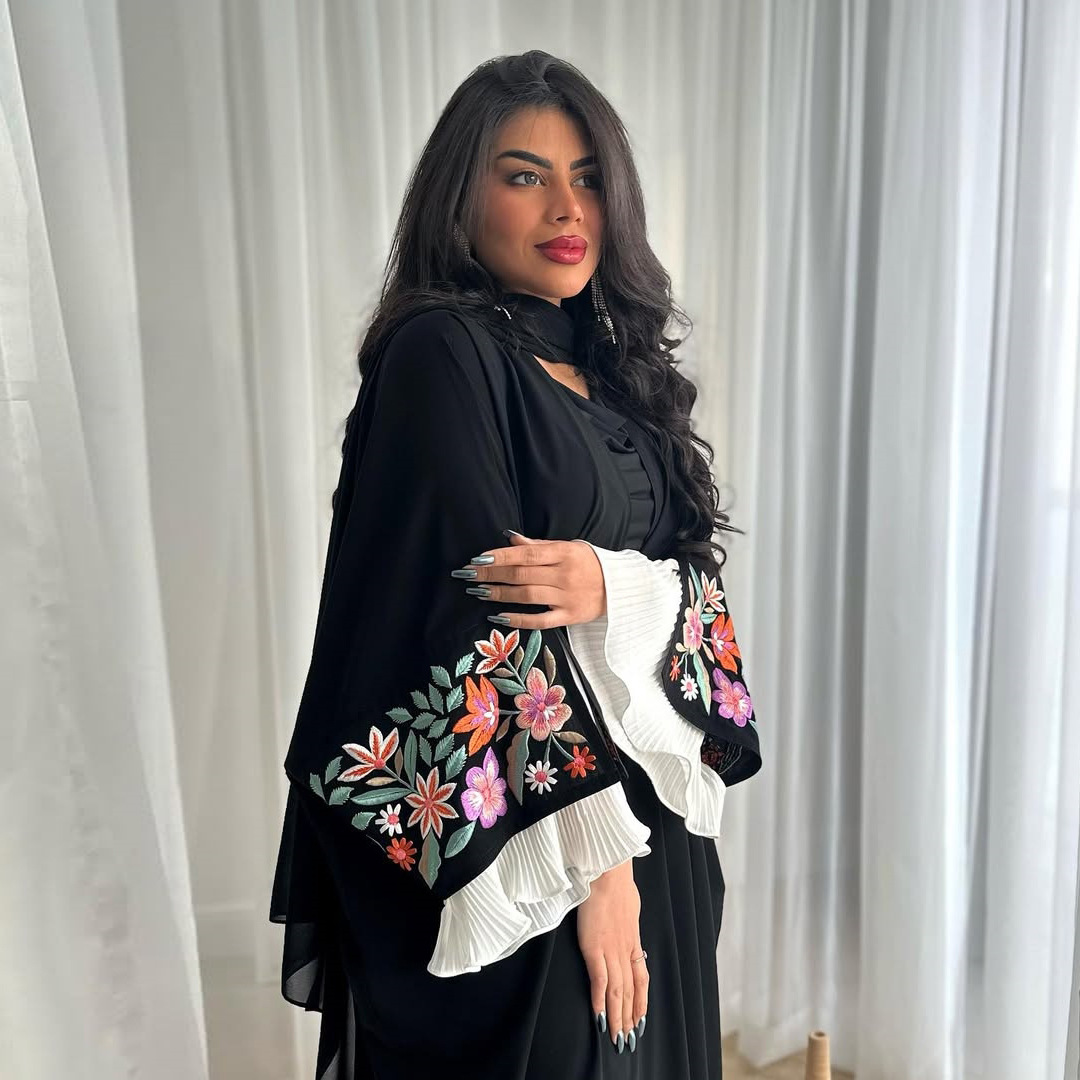 Nuovi arrivi Dubai Abaya abito - Embroidery Kaftan recensione e prezzo