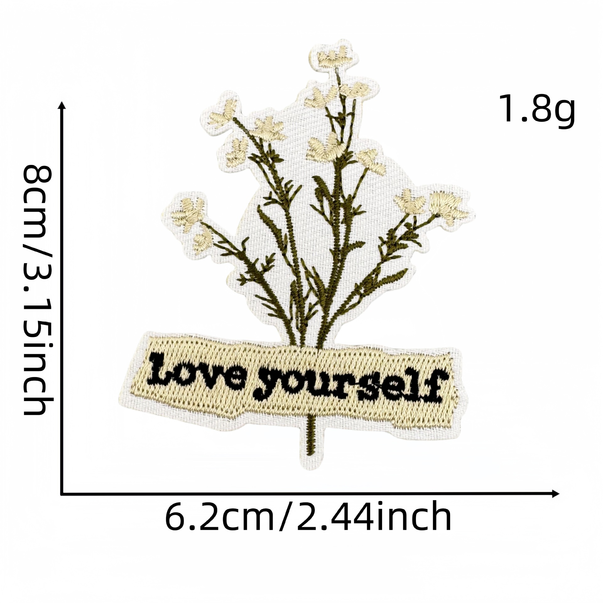 10 pz Beige Giallo Wappen Topp - Embroidery Yellow Flower recensione e prezzo