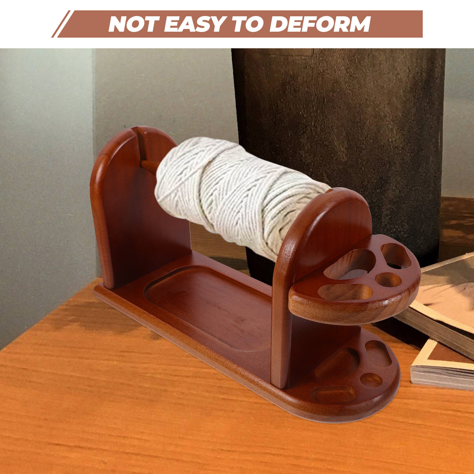 Porta Filati in Legno Robusto  - Embroidery Thread Yarn recensione e prezzo