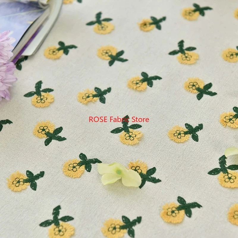 Tovaglia per divano con borsa  - Embroidery Yellow Flower recensione e prezzo