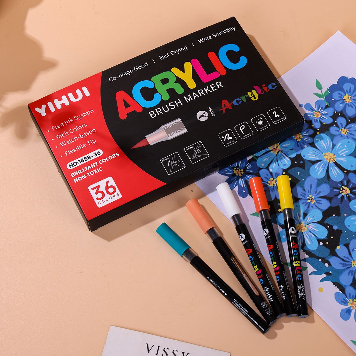 Pennarelli acrilici da 12-60 c - Embroidery Egg recensione e prezzo