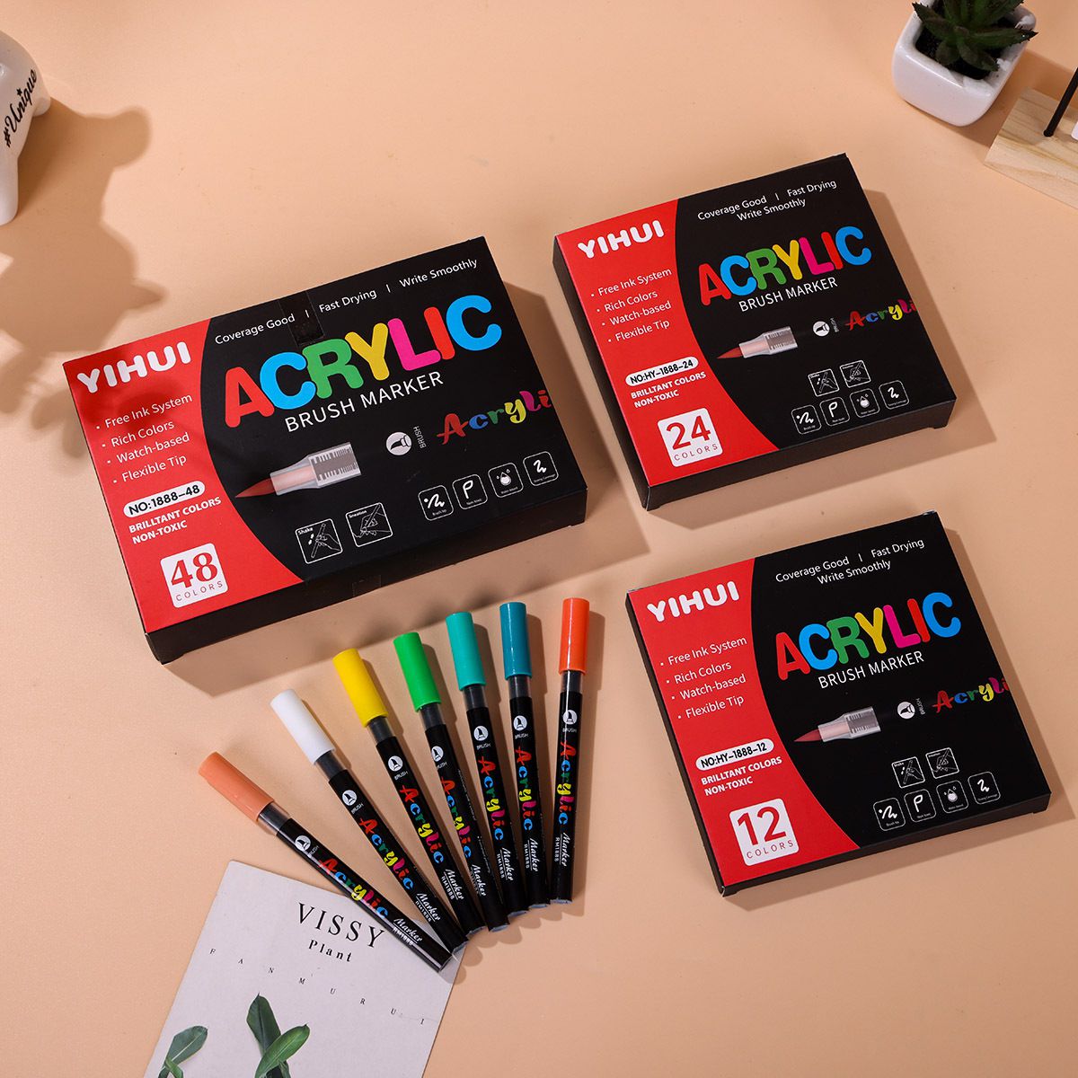 Pennarelli acrilici da 12-60 c - Embroidery Egg recensione e prezzo