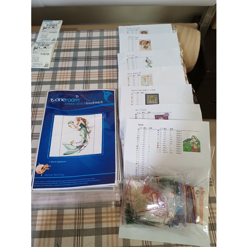 Kit Punto Croce Fai da Te, Set - Embroidery Lady Bug recensione e prezzo