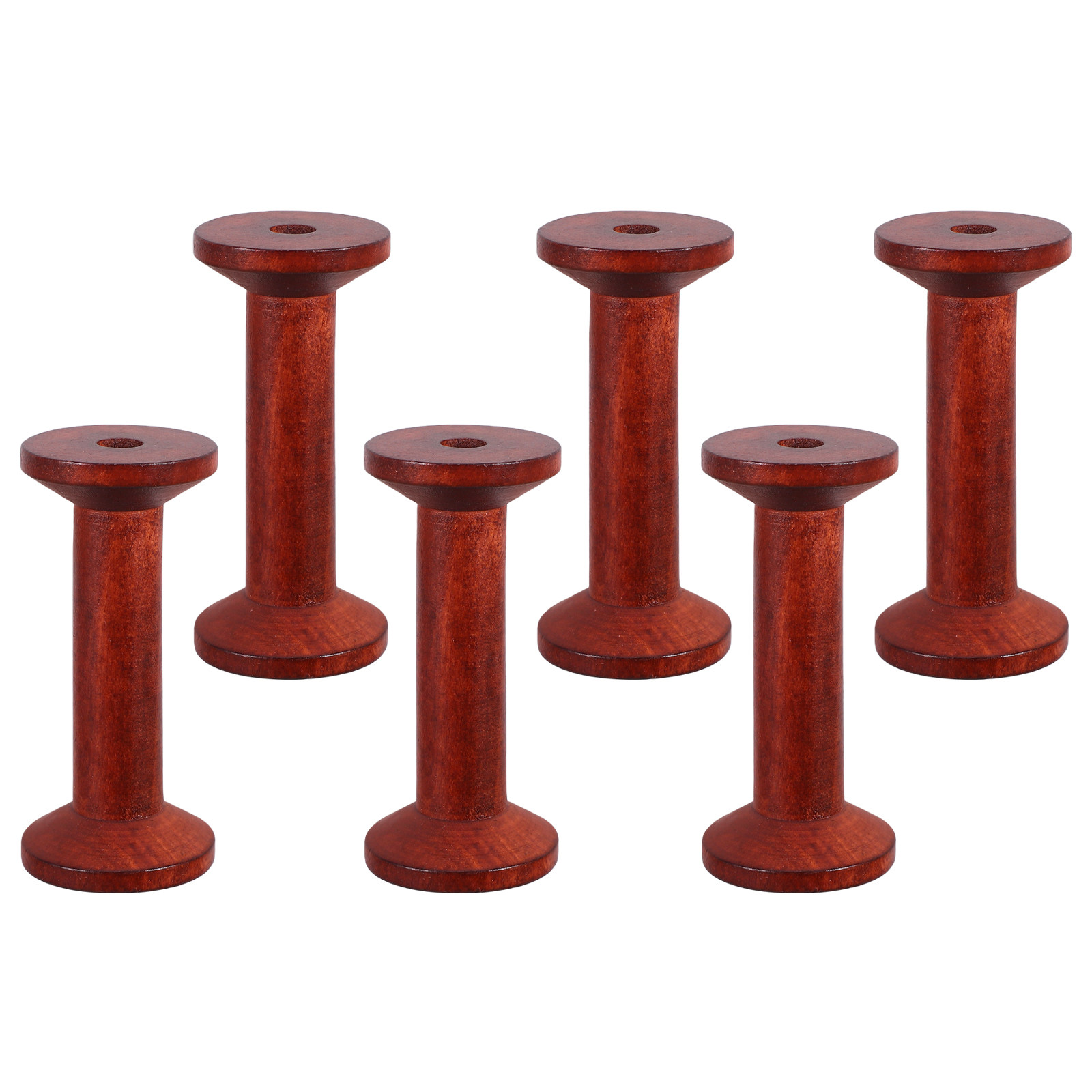 Set di 6 Bobine in Legno Lisci - Embroidery Thread Yarn recensione e prezzo