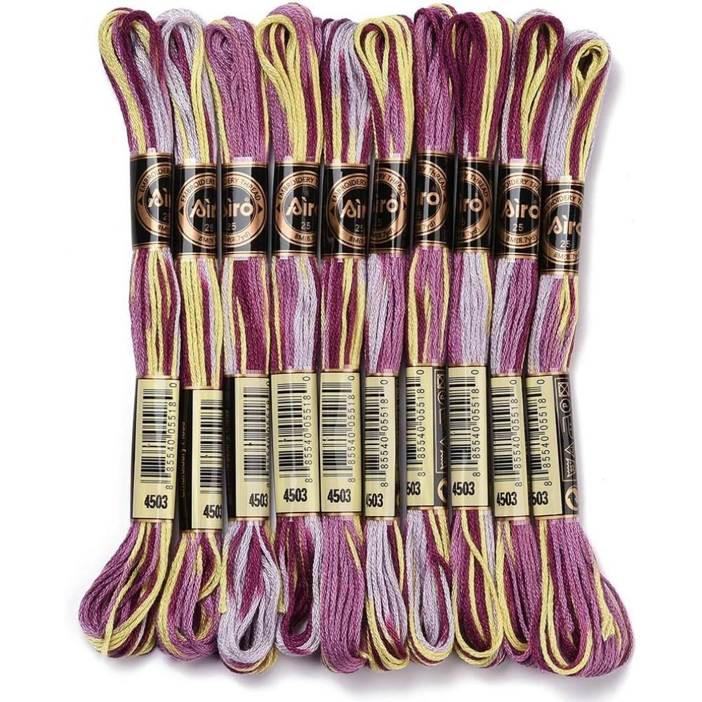 6 fili viola filo da ricamo va - Embroidery Kit Set recensione e prezzo