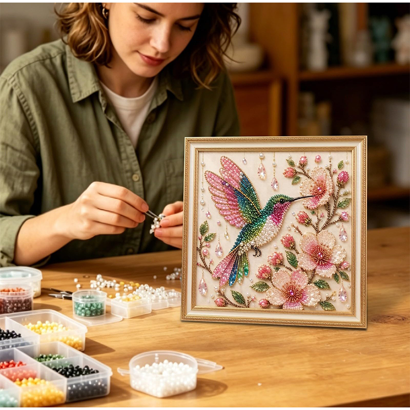 Kit Fai-da-Te per Arte con Per - Embroidery Kit Set recensione e prezzo