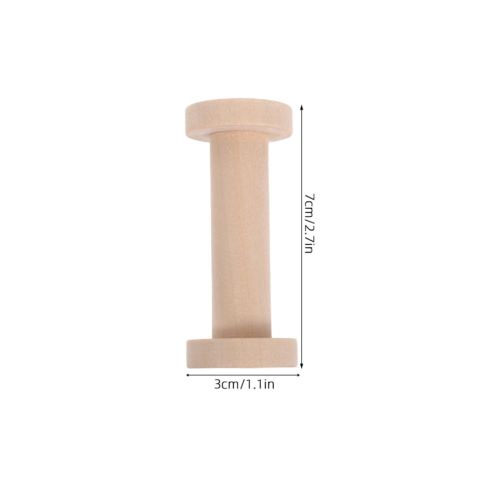 15 Bobine in Legno Naturale St - Embroidery Thread Yarn recensione e prezzo