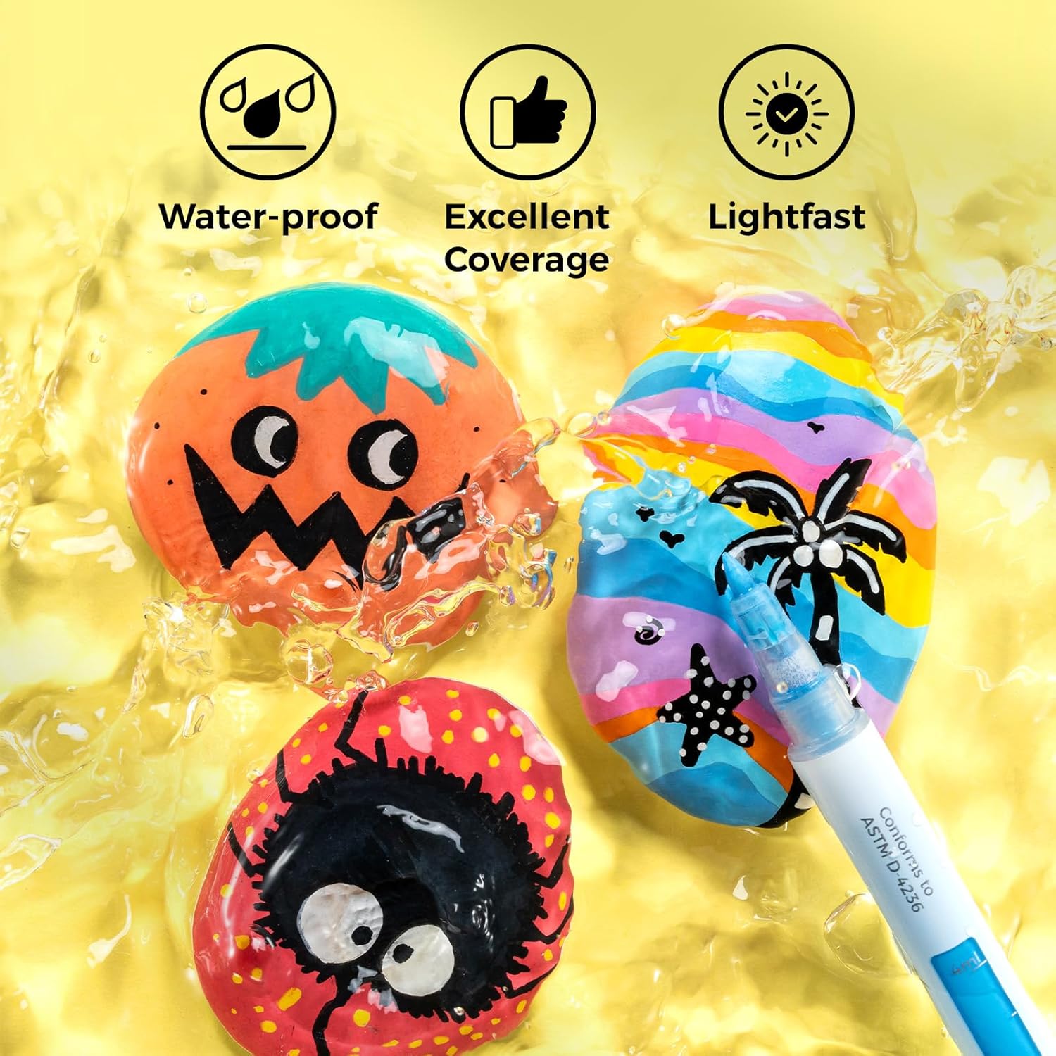 Ohuhu Pennarelli per vernice a - Embroidery Egg recensione e prezzo