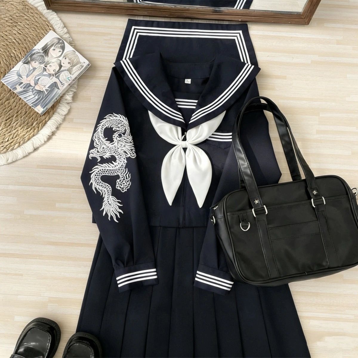 Completo Giapponese Punk Gotic - Embroidery Uniforms recensione e prezzo