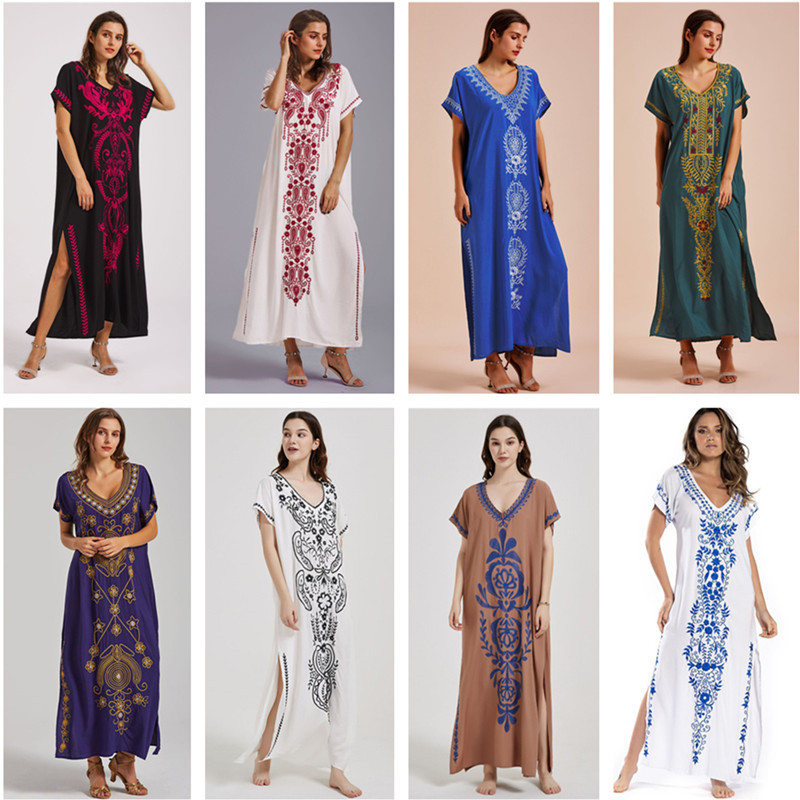 Copricostume da bagno ricamato - Embroidery Kaftan recensione e prezzo