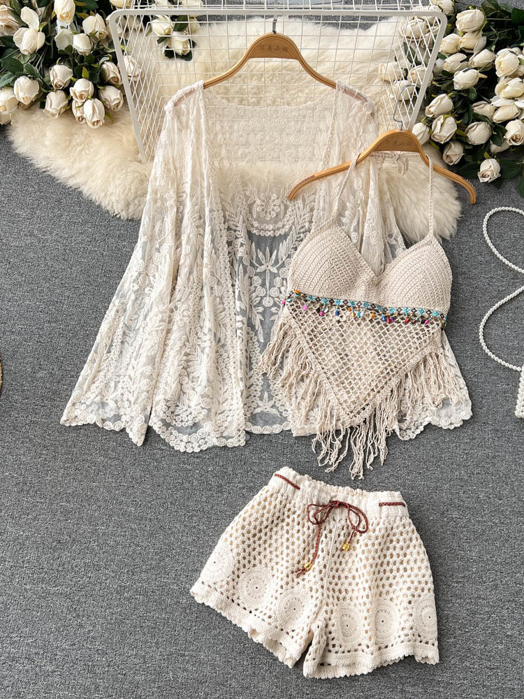 Nuovo Completo Estivo da Donna - Embroidery Cardigan recensione e prezzo