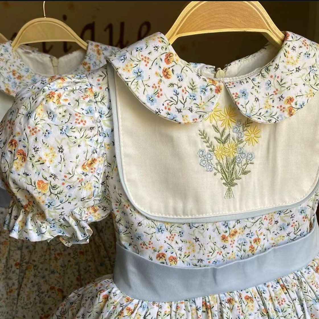 0-12 anni neonata estate fiore - Embroidery Yellow Flower recensione e prezzo