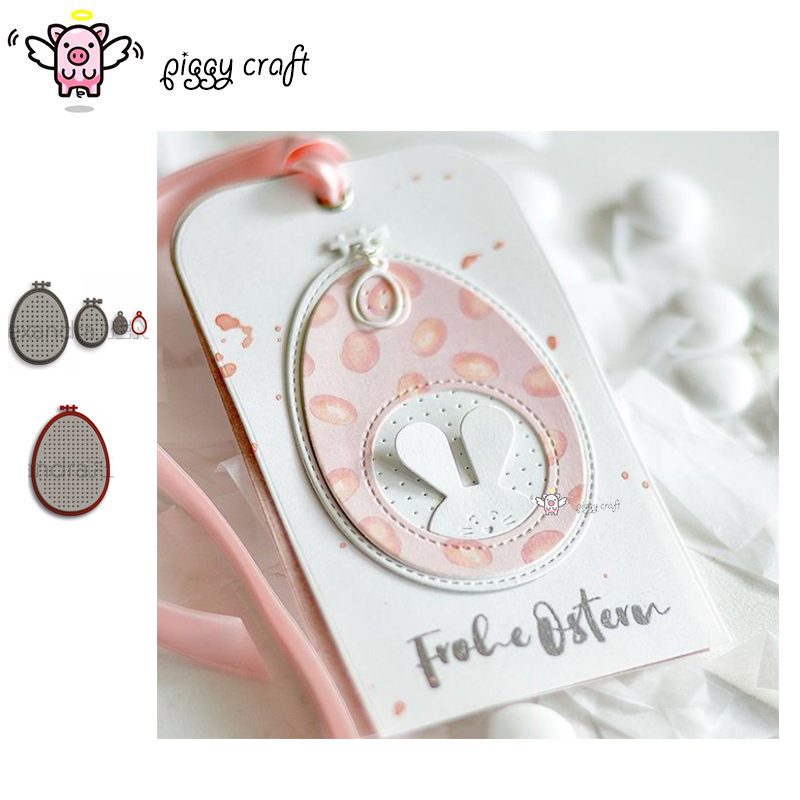 Piggy Craft metallo fustelle t - Embroidery Egg recensione e prezzo