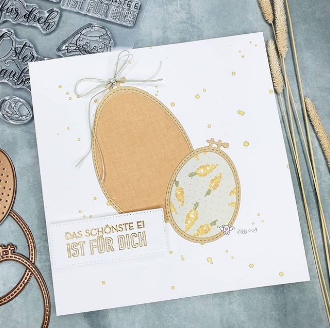 Piggy Craft metallo fustelle t - Embroidery Egg recensione e prezzo