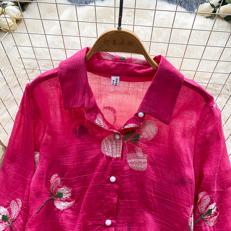 Cardigan floreale ricamato in  - Embroidery Cardigan recensione e prezzo