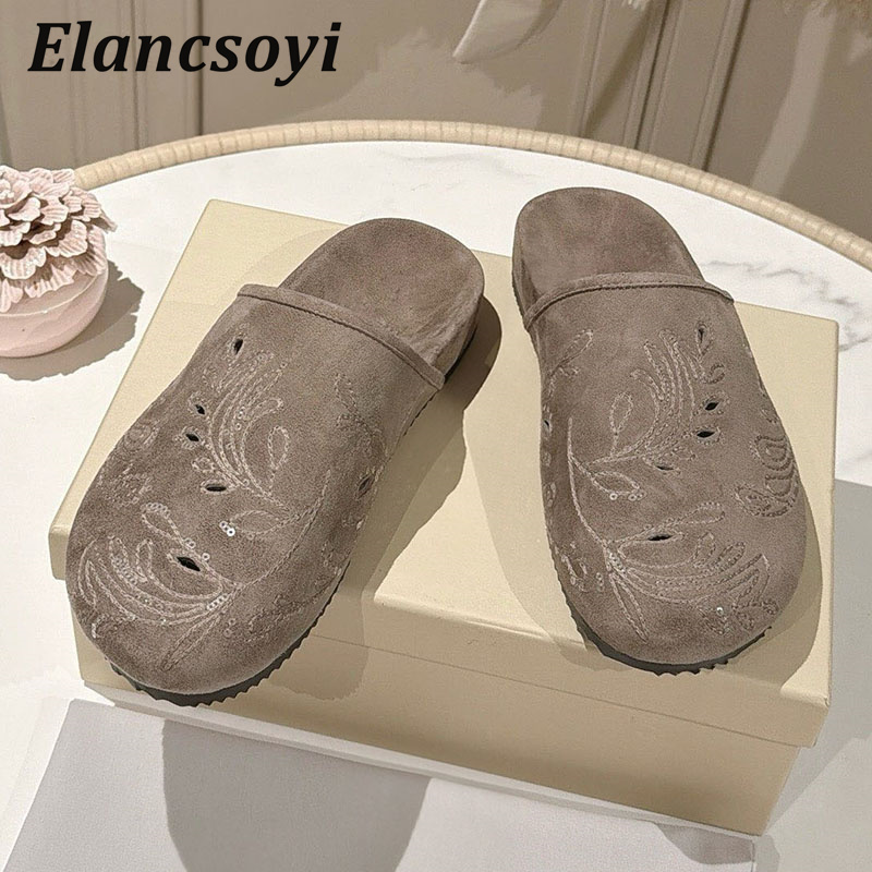 Mules da Donna Ricamate con Pa - Embroidery Outfit recensione e prezzo