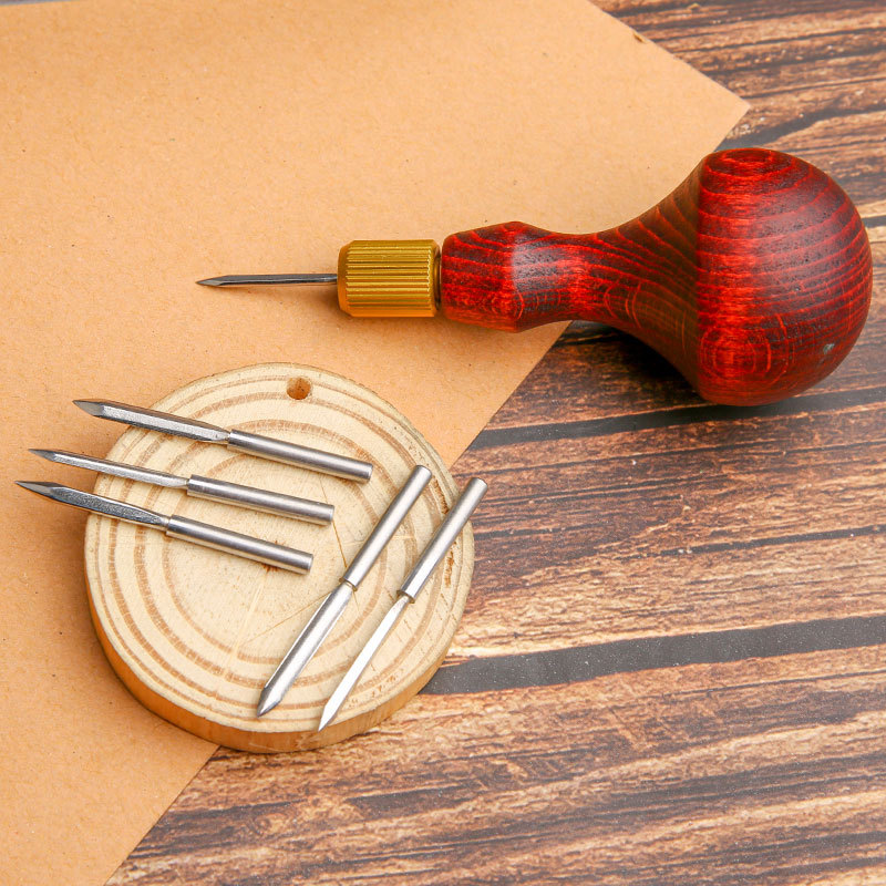1 set punzonatrice in pelle fa - Punch Needle Handle recensione e prezzo