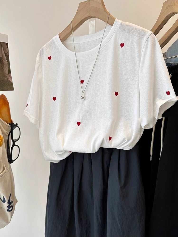 T-shirt da donna estiva a mezz - Embroidery Love recensione e prezzo