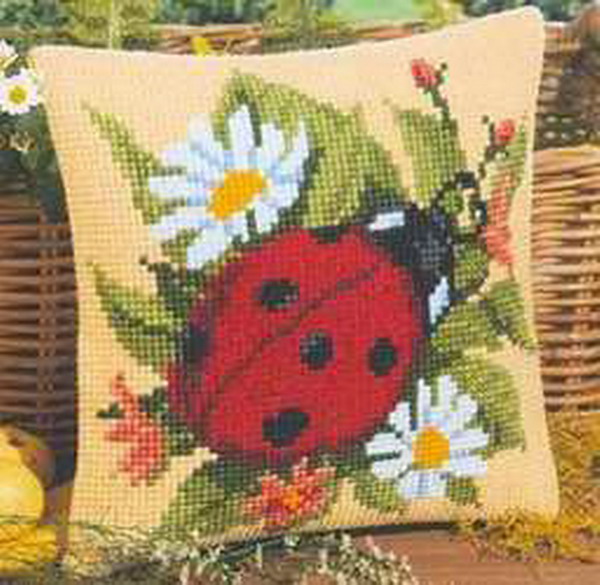 Kit punto croce coccinella 22- - Embroidery Lady Bug recensione e prezzo
