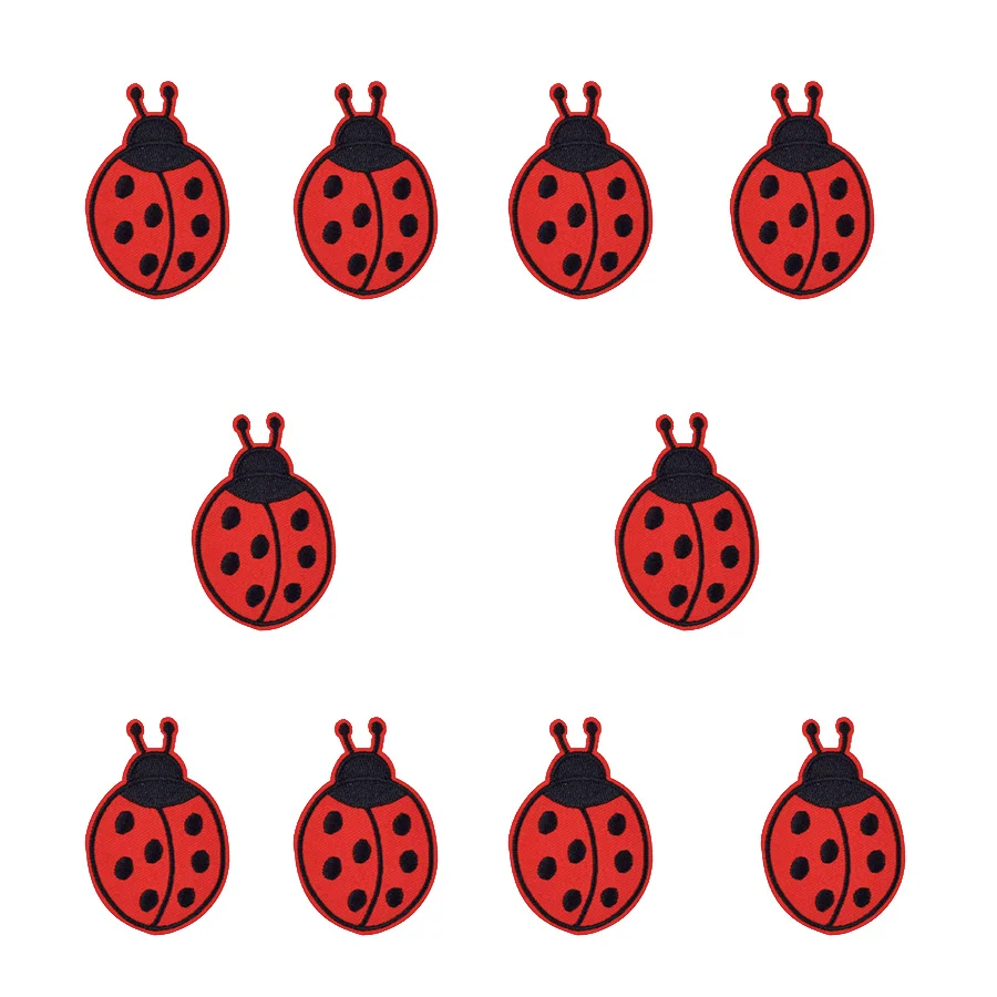 Toppe E Stemmi per I Vestiti d - Embroidery Lady Bug recensione e prezzo