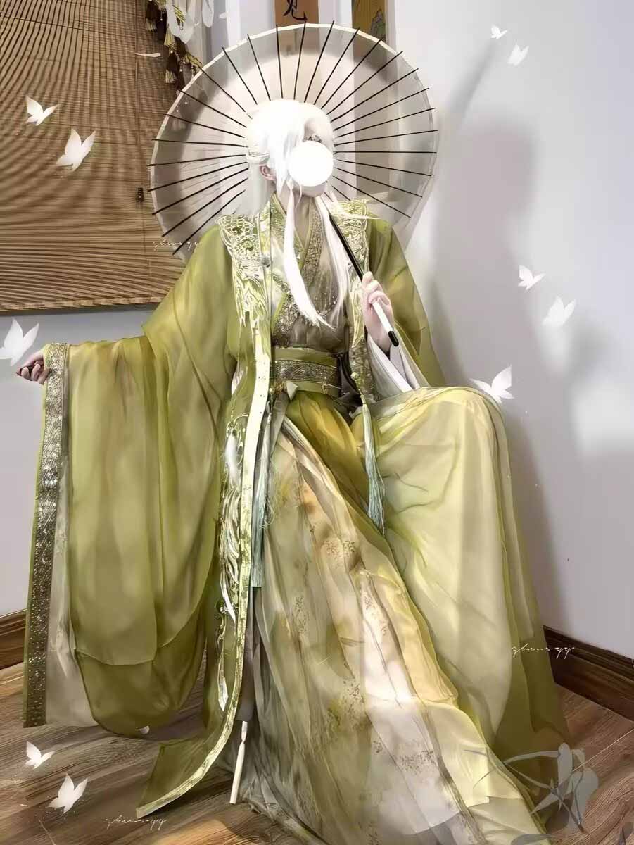 Costume Hanfu da Spadaccino Wu - Embroidery Outfit recensione e prezzo