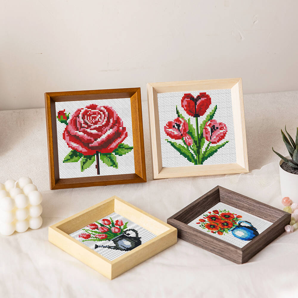 Evershine Set di 8 Mini Vasi c - Embroidery Design Patterns Flowers recensione e prezzo