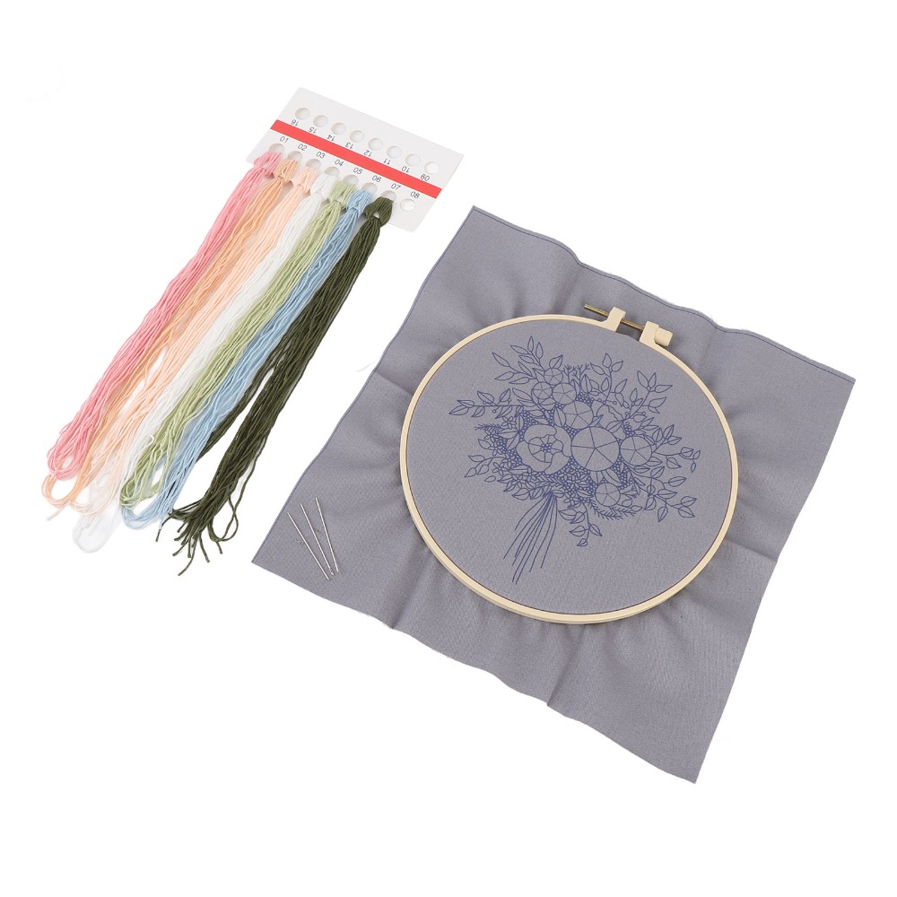 Kit per ricamo con motivo stam - Embroidery Design Patterns Flowers recensione e prezzo