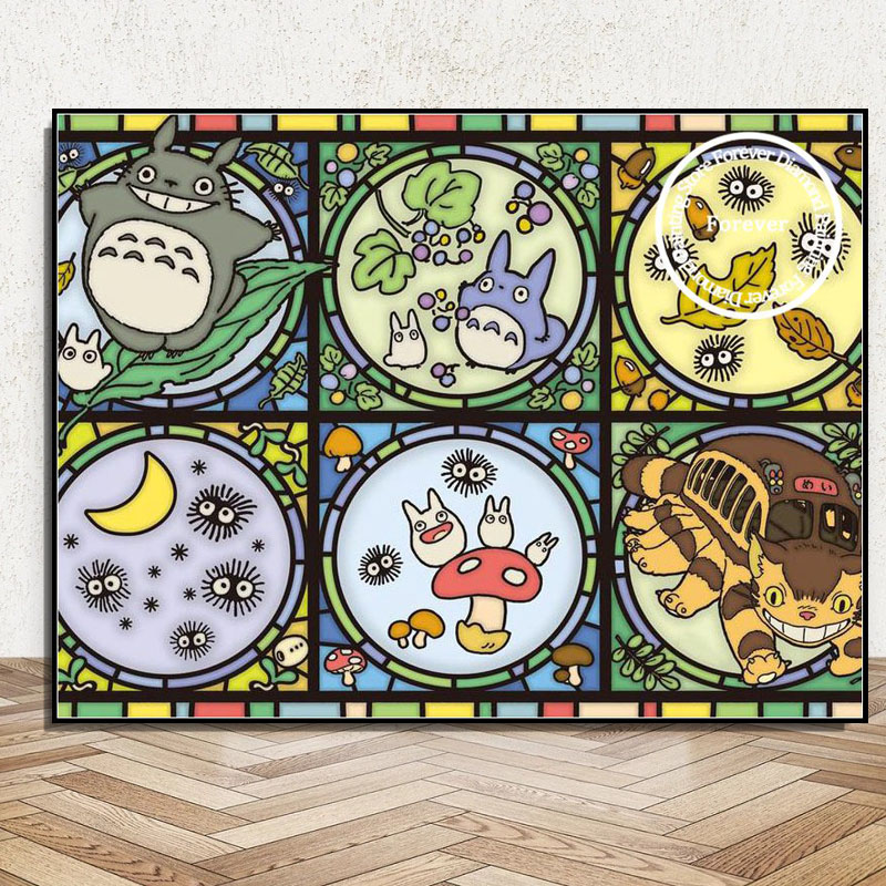 Gatto giapponese Anime Art Pat - Embroidery Cross Stitch Patterns recensione e prezzo