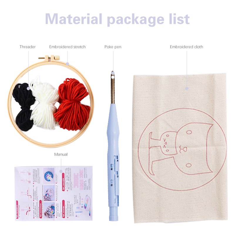 Kit Punch Needle con Motivo Zu - Punch Needle Handle recensione e prezzo