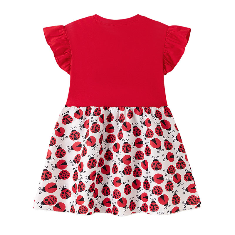 Abiti da ragazza a maniche cor - Embroidery Lady Bug recensione e prezzo