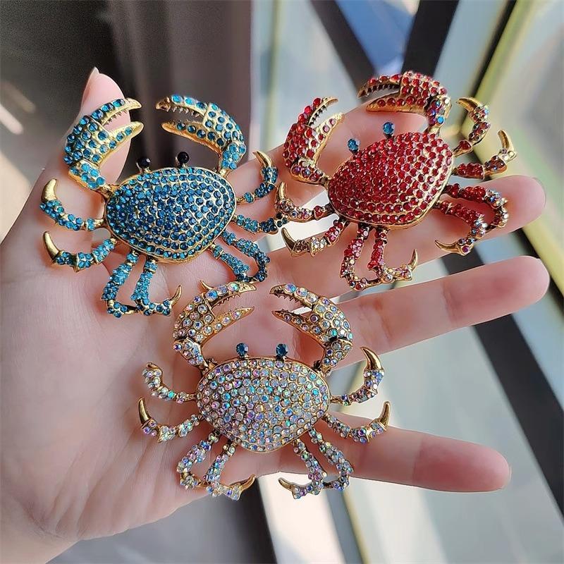 Spille a forma di granchio con - Embroidery Fish recensione e prezzo