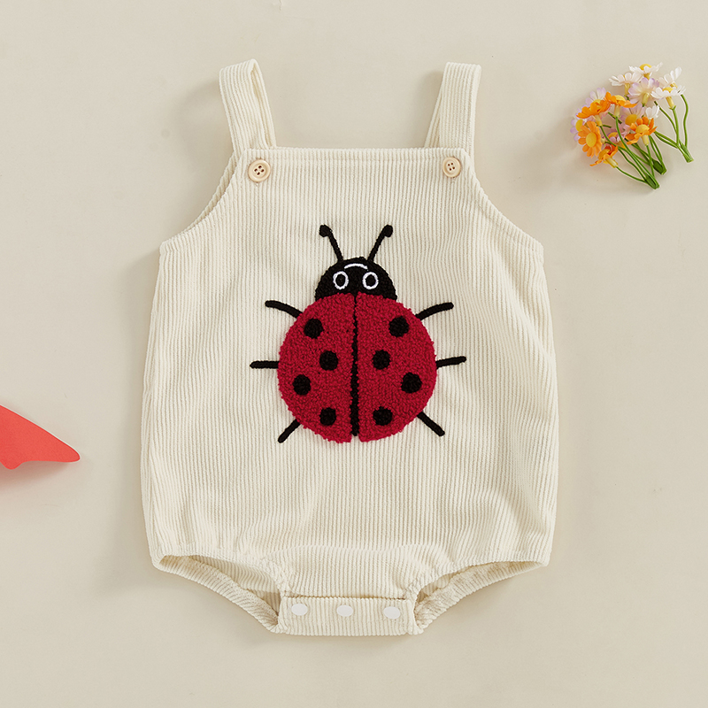 Tutina Estiva per Neonati Senz - Embroidery Lady Bug recensione e prezzo