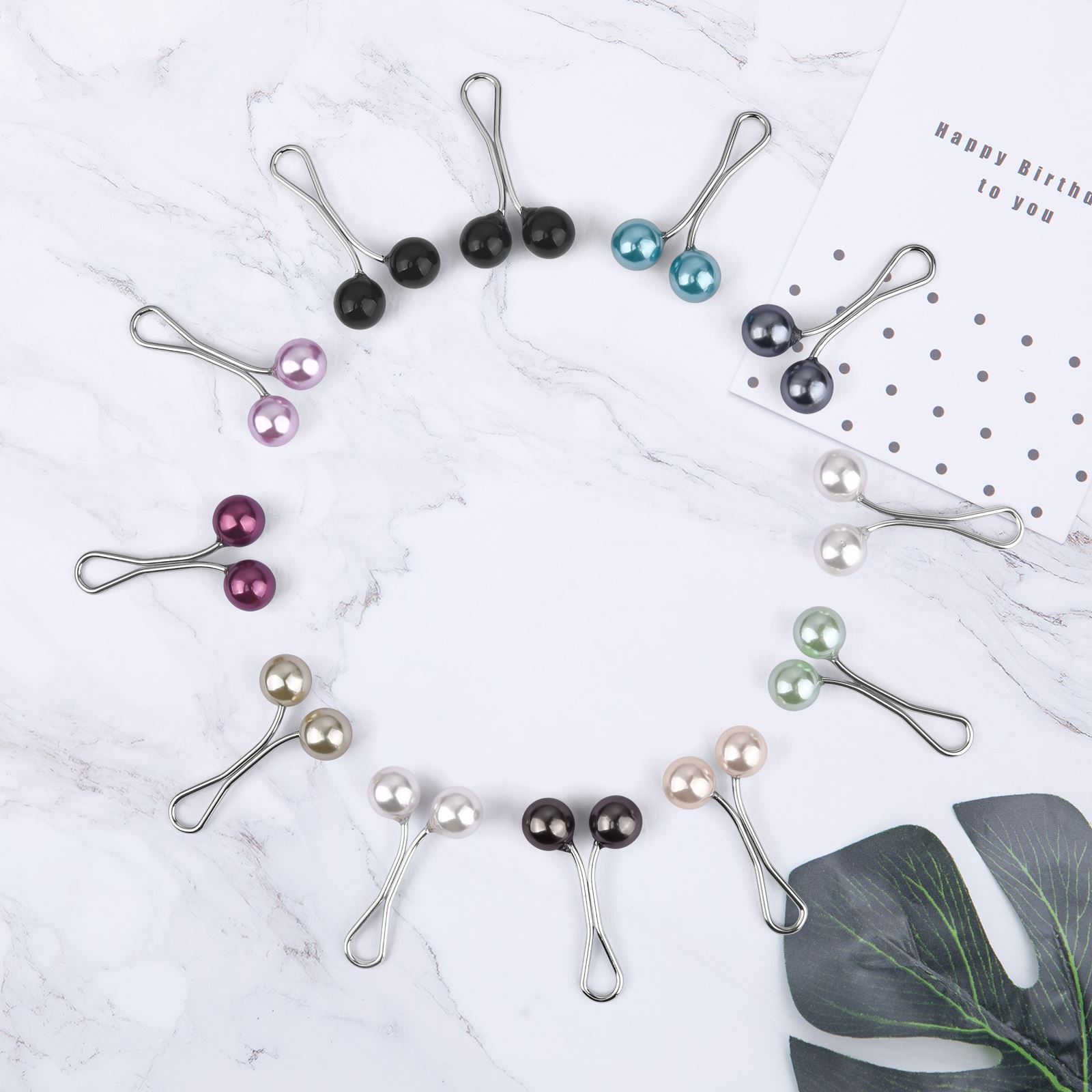 12 pz/lotto Lega di Perle Spil - Embroidery Eyebrow recensione e prezzo