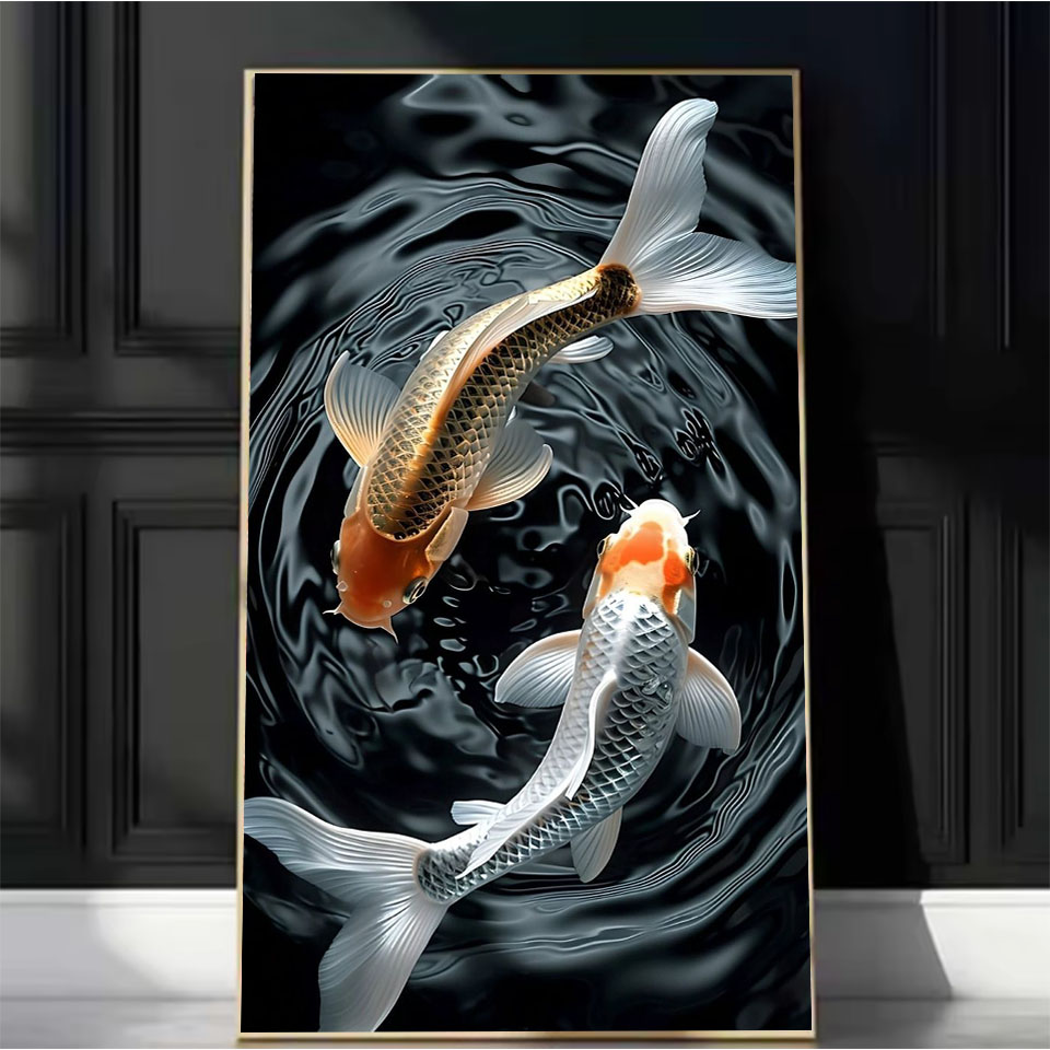 Kit di pittura diamante fai da - Embroidery Fish recensione e prezzo