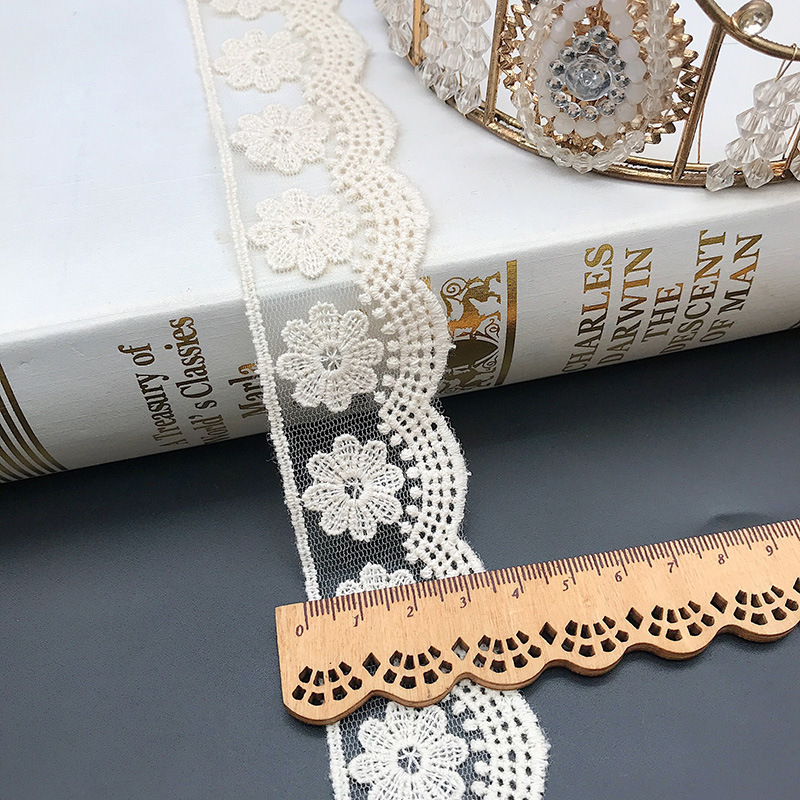 3 metri/lotto ricamo bianco be - Embroidery Thread Yarn recensione e prezzo