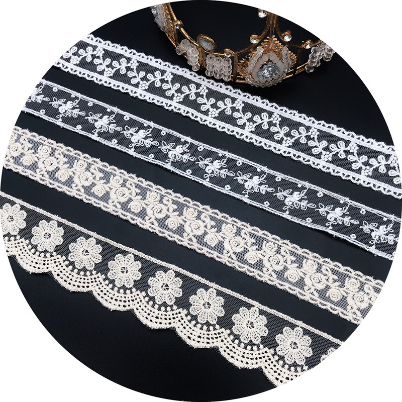 3 metri/lotto ricamo bianco be - Embroidery Thread Yarn recensione e prezzo