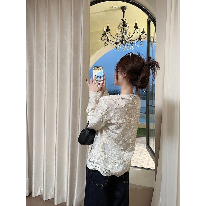 Camicia di pizzo tridimensiona - Embroidery Cardigan recensione e prezzo