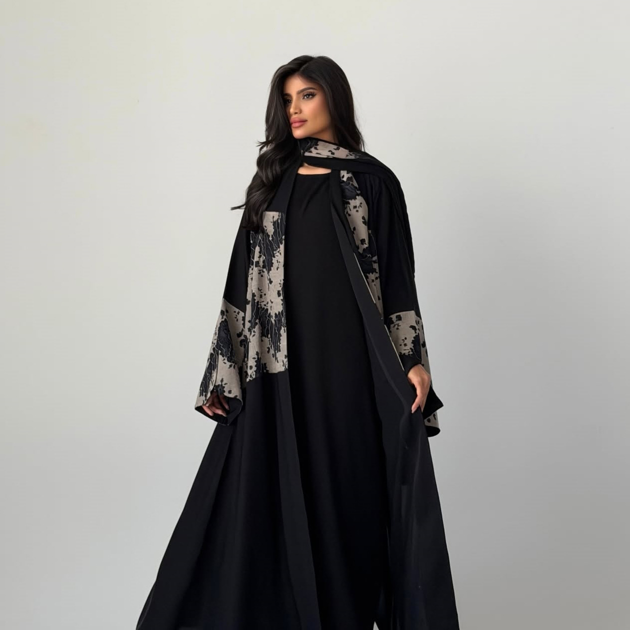 Set di 2 Pezzi Abaya Hijab per - Embroidery Kaftan recensione e prezzo