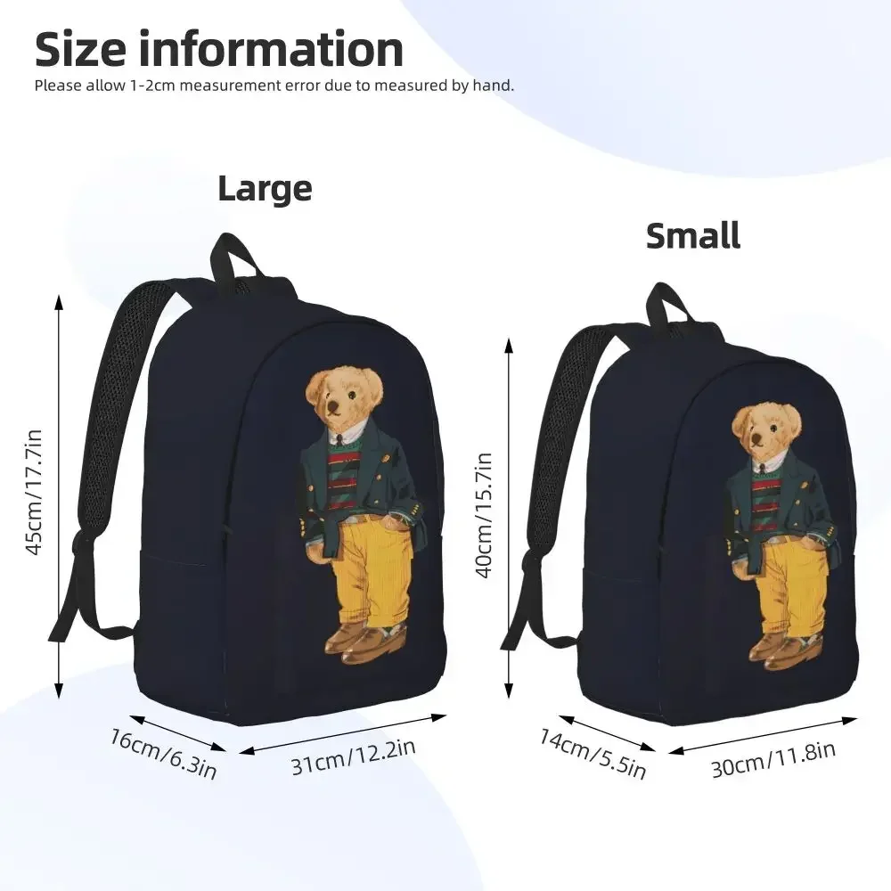 Zaino con motivo orso selvatic - Embroidery Xmas Designs recensione e prezzo